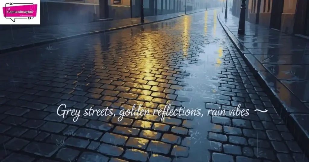 Aesthetic Rain Captions for Instagram