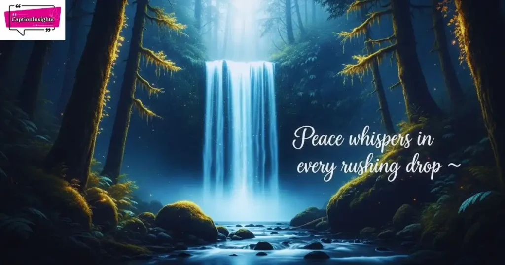 Captions for Waterfall Post on Instagram