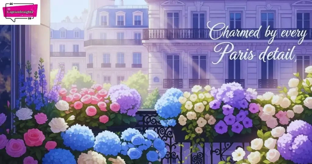 Charming Paris Captions for Instagram