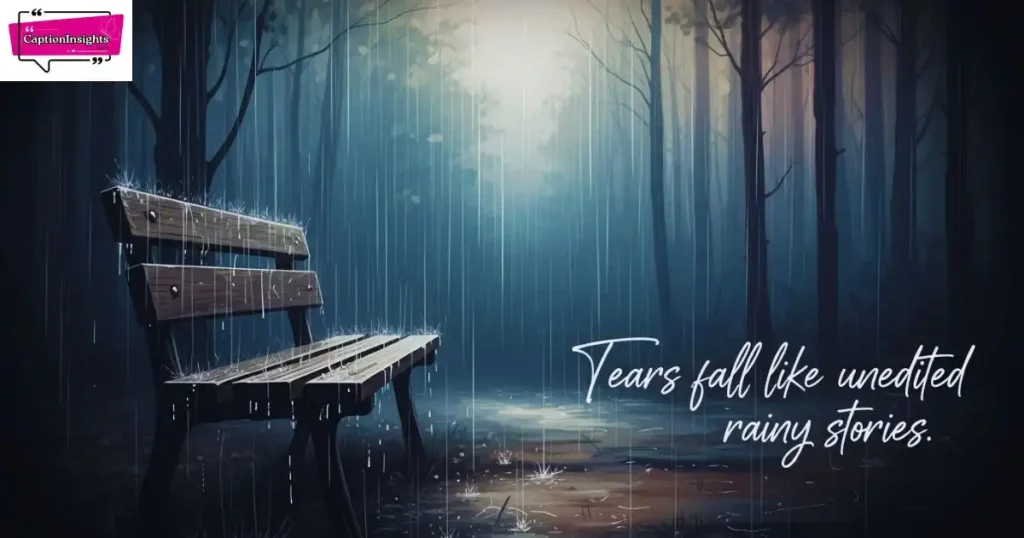 Creative Sad Captions for Instagram