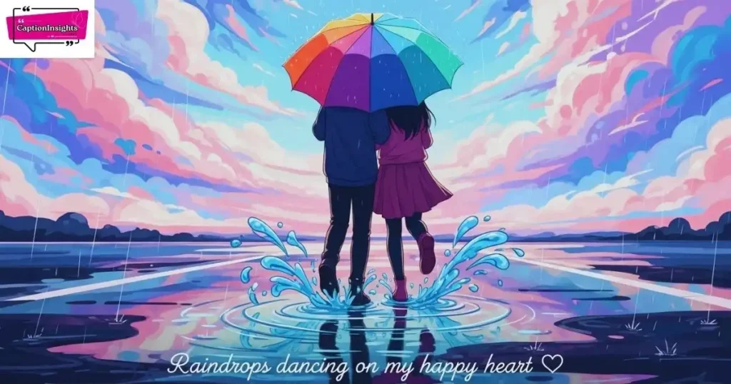 Cute Rain Captions for Instagram