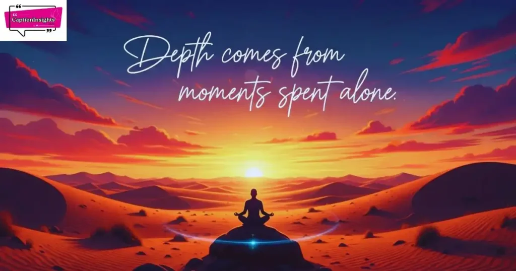 Deep and Meaningful Alone Captions