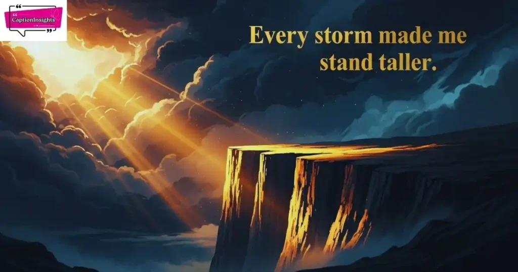 Dramatic Comeback Instagram Captions