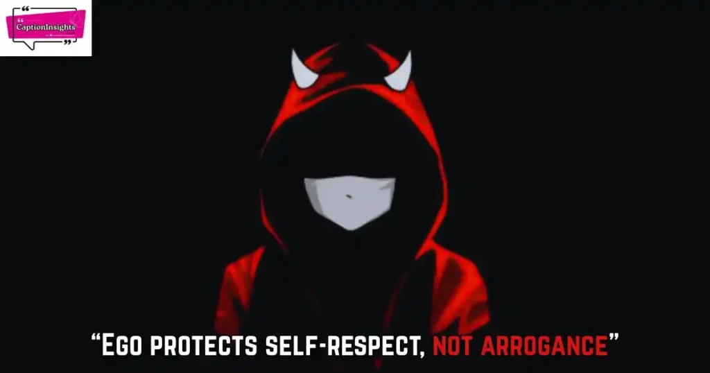 Ego Quotes & Captions for Instagram