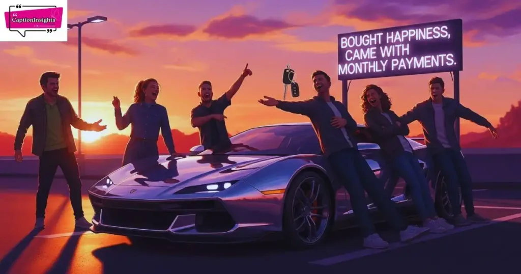 Funny New Car Captions for Instagram