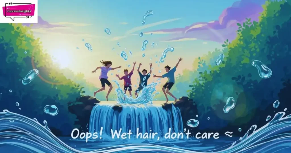 Funny Waterfall Captions for Instagram