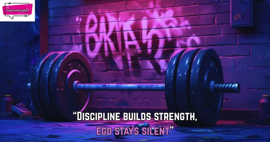 Gym Ego Captions for Instagram