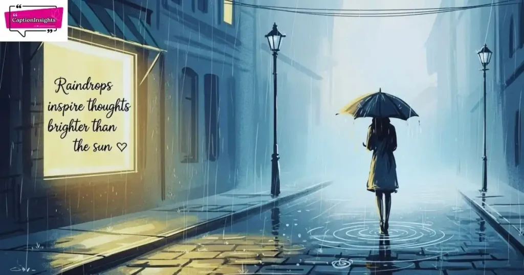 Inspiring Rainy Day Captions for Instagram