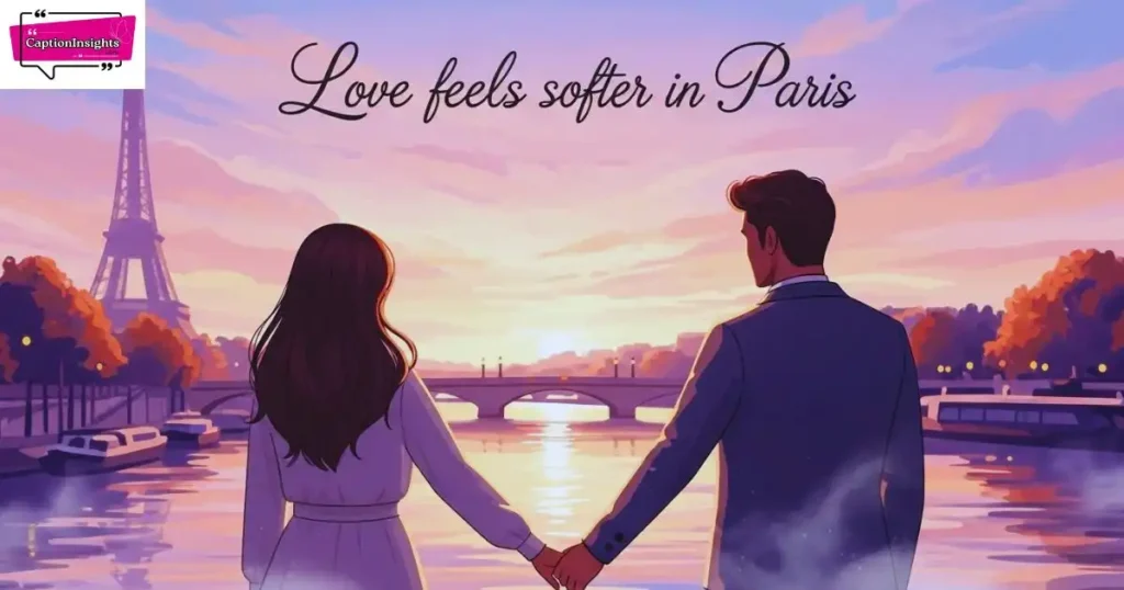 Romantic & Dreamy Paris Captions for Couples