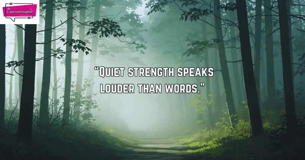 Silent Comeback Captions for Instagram