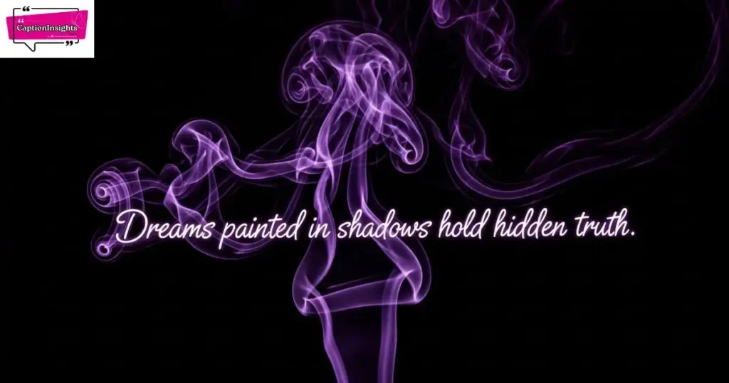 Creative Dark Captions for Instagram