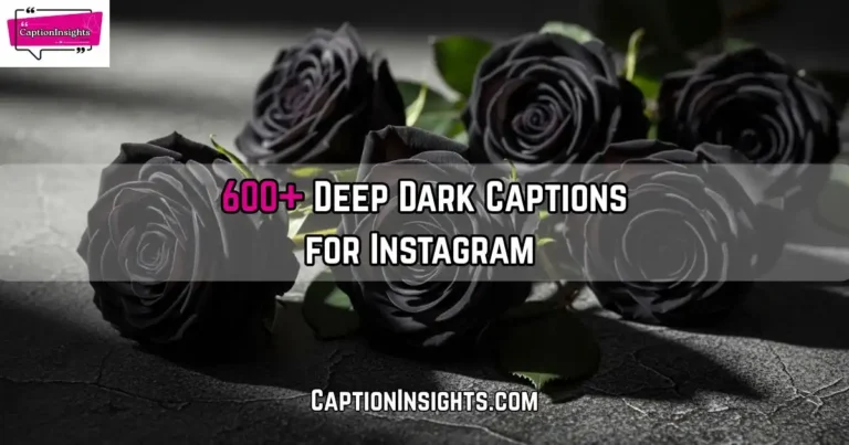 Dark Captions for Instagram