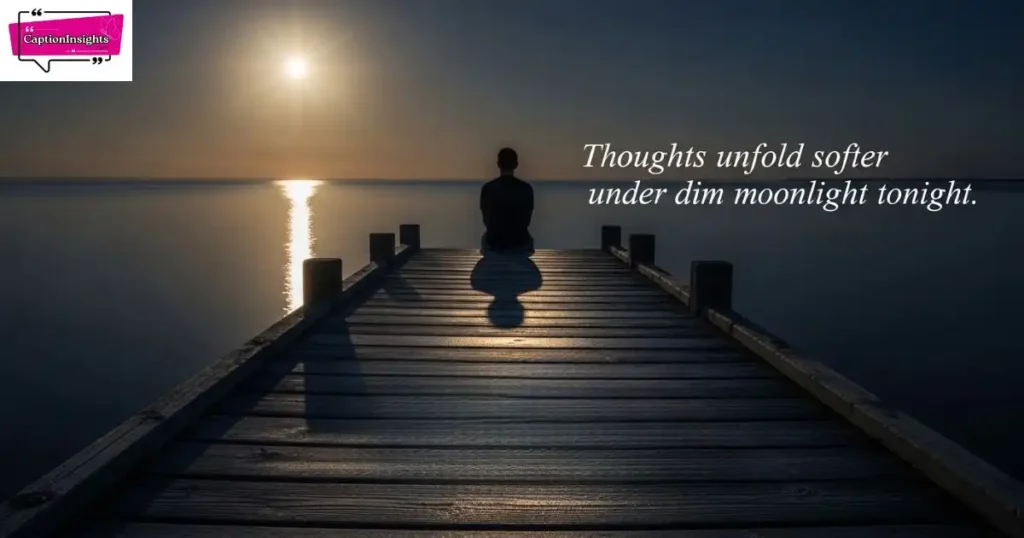 Dark Captions for Thoughtful Posts