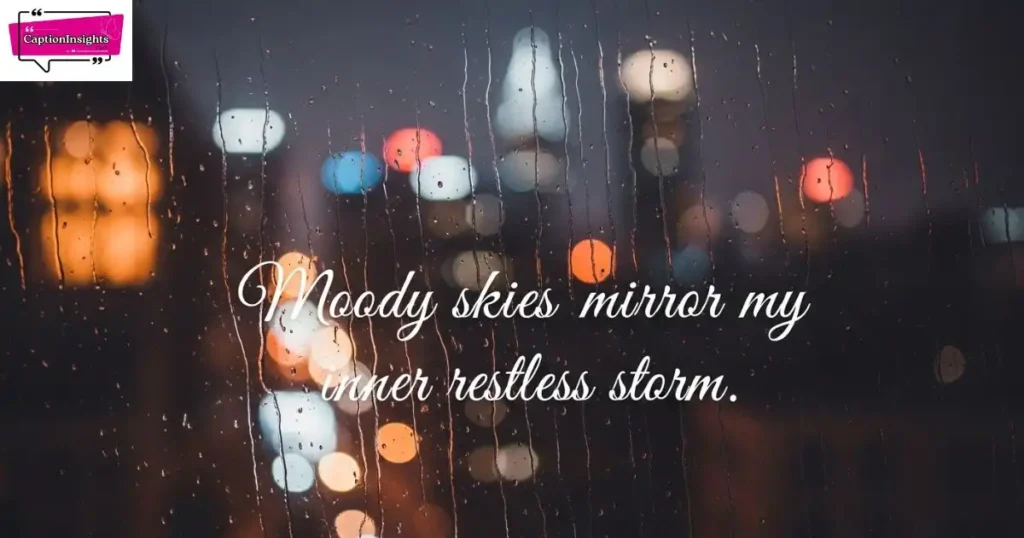 Moody Dark Aesthetic Captions