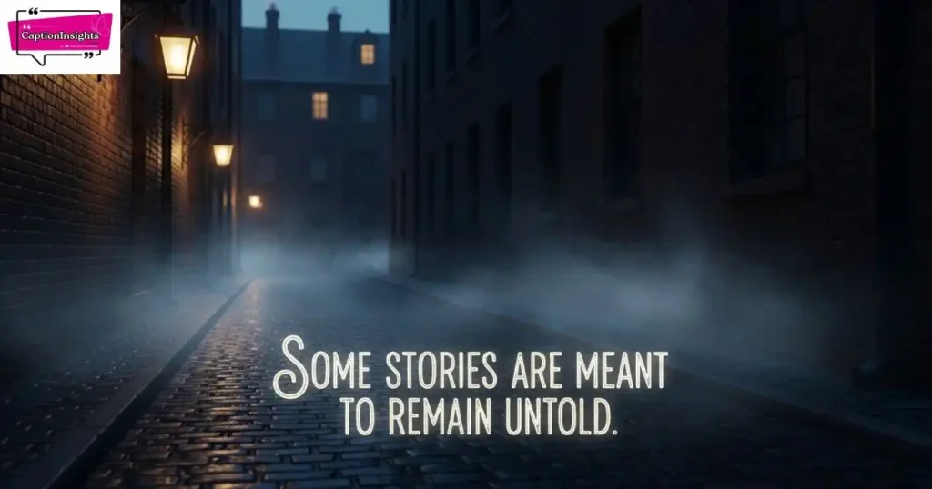 Mysterious Dark Captions for Instagram