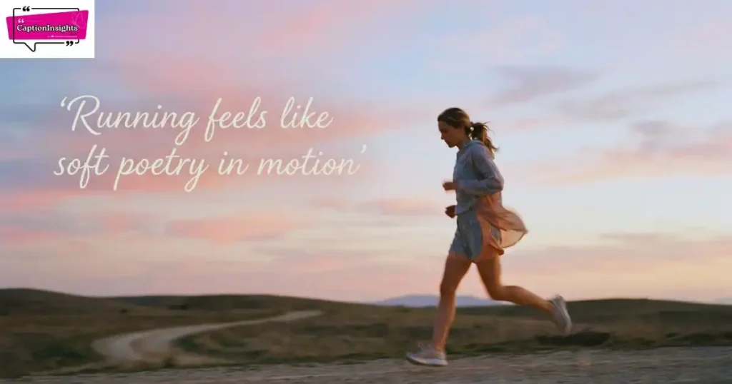 Aesthetic Running Captions for Instagram