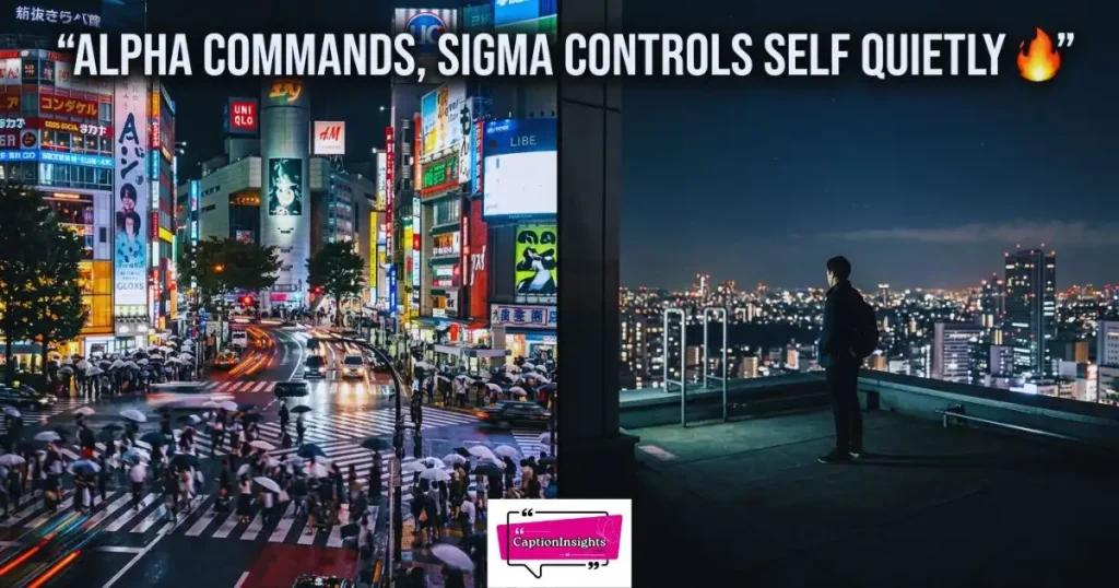 Alpha vs Sigma Captions for Instagram