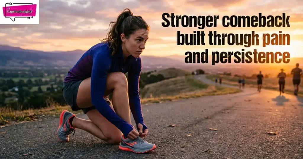 Running Comeback Captions for Instagram